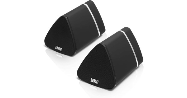 august bluetooth stereo speakers