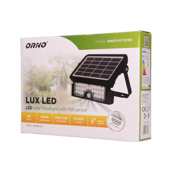 arlec 25w solar panel with built in battery